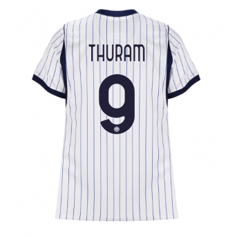 Inter Milan Marcus Thuram #9 Maglia Gara Trasferta Repliche 2026-27 Donna Maniche Corte
